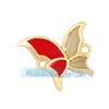 L58 M55 Acessórios para joias DIY micro-incrustados coração de pêssego lua animal borboleta rosto sorridente zircônia conexão