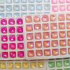 Taladro de uñas transfronterizo joyería red-hot cuadrado grueso superficie de flor de bauhinia taladro de producto alto taladro de uña taladro de cristal taladro moca fábrica al por mayor