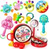 Brinquedos para bebês 0-1 ano chocalho para bebê 0-3-6-12 meses chocalho de mão para recém-nascido brinquedos para pendurar na cama
