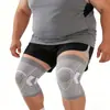 Rodillera de Soporte Deportivo Talla Extra Grande, Cinturón Lumbar Talla Grande para Peso Corporal Alto 100kg 150kg Equipo Protector para Correr