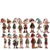 Terno de Natal da Amazon Enfeites de Árvore de Natal Pingente Acrílico de Natal Decoração de Sala de Estar Enfeite Pendurado de Elfo de Natal