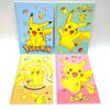 Pokemon Bikachu Mascota Cuaderno Pequeño Bloc de Notas Hojas Sueltas Libro de Espiral Papelería para Estudiantes Regalo de Premio