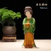 Cerâmica Tang Sancai Ornamento de Servente Caixa de Presente Mascote Abertura de Casa Sala de Estar Escritório Acessórios para Casa