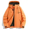 Chaqueta Woodpecker para Hombre y Mujer Otoño Exterior Tres en Uno Cortavientos e Impermeable Traje de Montañismo para Pareja Chaqueta con Capucha