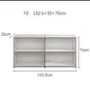 Móvel Modular Combinado Usm Armazenamento de Luxo Leve Aparador de Aço Inoxidável Armazenamento Gabinete de TV Gabinete de Sapatos Estilo Ins Armário Lateral de Armazenamento