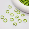 En Stock Wholesale Anillo de Hierro Pintado de Colores Accesorios para Joyería Anillos de Conexión de Hierro Anillo en C Abierto Anillo de Conexión Pequeño en C Anillo Abierto