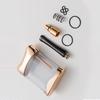 810 Mini Narguile Pipa de Agua Filtrada Curva Regalo de Negocios para Hombre Boquilla para Cigarrillo Narguile para Dejar de Fumar