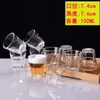 Vaso de Vidrio Templado Antirroturas para Restaurantes 0.1kg Vaso de Vidrio Templado para Licores, Té, Vino, Ktv, Cerveza