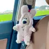 Ornamentos de Cachorro de Pelúcia para Carro Alça de Cinto de Segurança para Carro Almofada de Ombro Boneco de Piloto Boneca de Presente Boneca Atacado Moda