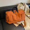 Bolsa de viaje transfronteriza de gran capacidad expandible para senderismo al aire libre, camping, bolsa de almacenamiento, se puede colocar en el carrito de equipaje, bolsa de equipaje para viaje de negocios, moderna