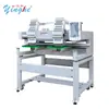 Máquina de Bordar Computadorizada Automática Yinghe Duas Cabeças 9/12/15 Agulhas Multifuncional Industrial Bordado Roupa Chapéu Bordado Plano