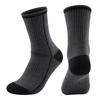 Meias de lã merino, meias grossas de terry para homens e mulheres, forradas com lã, absorventes de suor, meias quentes, meias de esqui para caminhadas