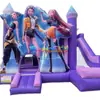 Trampolín inflable para niños, castillo inflable, trampolín inflable para centros comerciales al aire libre, cama elástica inflable para niños al aire libre