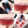 RichBear Barro Labial Mate Maquillaje Terciopelo Blanco Suave Barato Estudiante Mujeres Labial Brillo de Labios Maquillaje Barro Labial