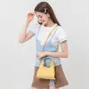 Bolsa nova Bolsa Nuvem 2026 estilo coreano bolsa de balde em couro macio bolsa de mão bolsa clutch textura bolsa tiracolo
