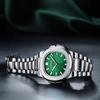 Reloj para Hombre Bangwei/Lige Retro Cuadrado Nautilus Negocio Acero Inoxidable Resistente al Agua Luminoso Reloj de Cuarzo