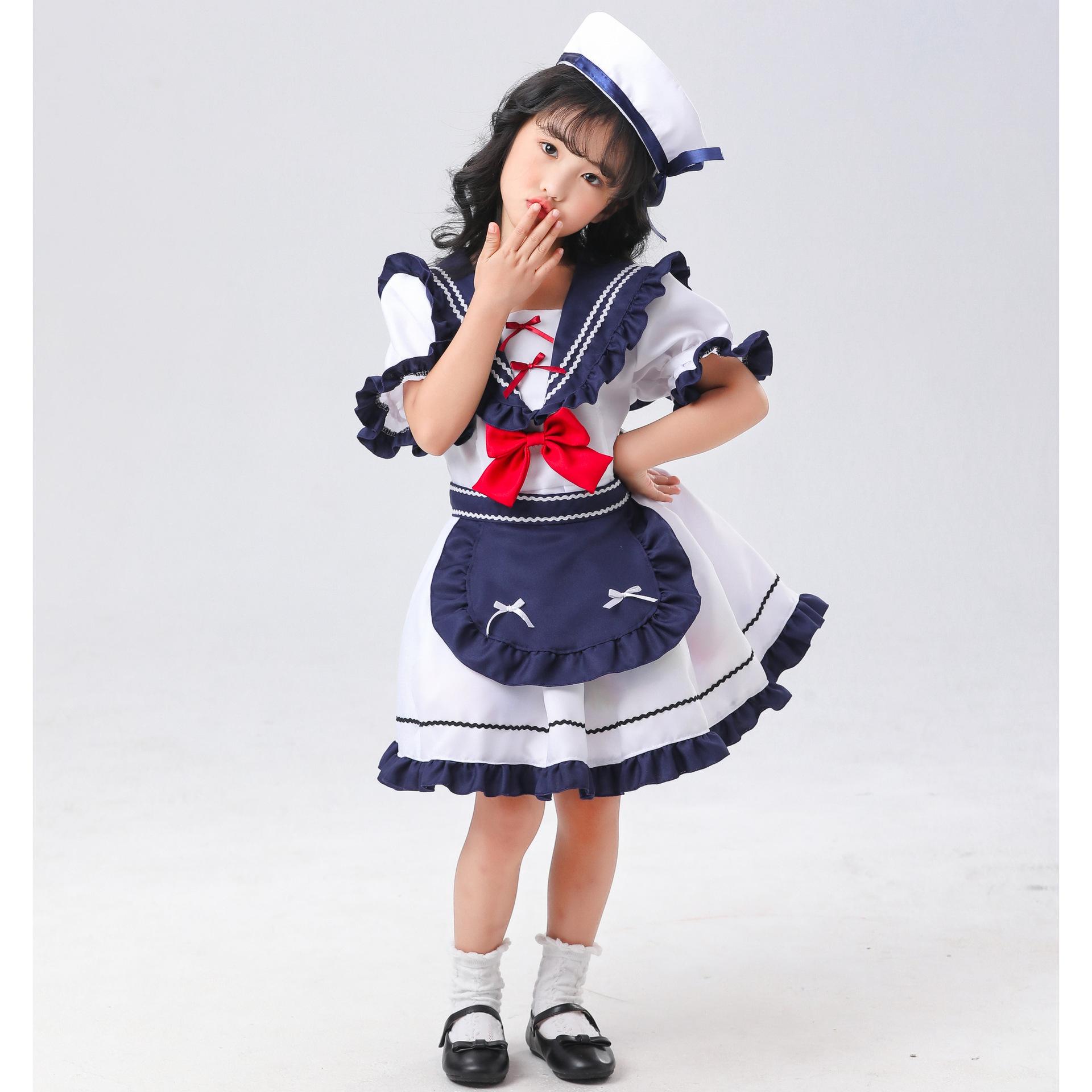 2034童装 帽子 连衣裙 围裙 蝴蝶结 (1).JPG