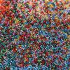 Fuente de fábrica llena de bolsas de cuentas de vidrio plateadas, cuentas de colores de 3 mm, accesorios de joyería para bricolaje, cuentas sueltas al por mayor
