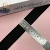 Cinta de Polipropileno de 1.0/1.5/2.0/2.5cm Negro y Blanco Patrón Sencillo y Doble Dobladillo Tira de Tela Decoración de Sombrero Accesorios Textiles para el Hogar
