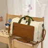 Bolsa de Fitness Portátil con Compartimento Independiente para Zapatos, Bolsa Grande de Capacidad para Viajes Cortos, Bolsa Deportiva de Yoga Resistente al Agua, Bolsa de Equipaje para Mujer