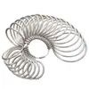 Herramienta de Medición para Pulseras y Anillos Banda de Medición Palo/Anillos para Pulseras Herramienta de Moldeado Corrección Reparación de Joyería Dorada y Plateada