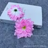 12cm Crisântemo Chama Vermelha Cabeça de Flor Artificial Cabeça de Flor Falsa Decoração de Casamento Arte Floral Material DIY Acessórios de Flor Artificial