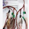 Diadema India con Plumas Transfronteriza Diadema Bohemio Europeo y Americano de Pavo Real Estilo Étnico para Vacaciones en la Costa Joyería de Cabeza de Tíbet