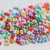 Super Calidad Doméstica Color Sólido Cuentas de Cacahuete Cuentas de Calabaza 3*6mm Hecho a Mano diy Pulsera de Cuentas Collar Accesorios de Joyería Material