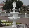 Fonte de casamento de três camadas estilo europeu decoração de pátio varanda cena simples de água corrente cartão de presença para casamento ornamentos de piscina de desejos