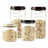 Potes de Vidro Borossilicato para Armazenamento Doméstico de Cozinha no Atacado, Potes Herméticos para Armazenamento de Alimentos, Potes de Grau Alimentício para Armazenamento de Grãos de Chá e Café