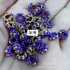 Linterna de anillo caliente multicolor hebilla de piña pulsera tejida a mano accesorios de cuerda nudo de hilo dorado joyería pequeña al por mayor