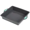 Forma de Silicone Personalizada para Bolo Forma de Assar de Cozinha Forma Redonda Quadrada para Pão Forma de Pão Resistente a Altas Temperaturas Forma para Bolo
