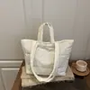 Bolsa Acolchoada de Algodão Lisa e Estilosa, Bolsa de Mão da Moda, Nova Bolsa Tote de Ombro Único Estilo Coreano Inverno 2026