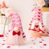 Nuevos Suministros Decorativos para el Día de San Valentín Muñeca Rosa de San Valentín Adorno de Pareja Regalo de San Valentín Adorno de Amor