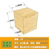 Patas de mesa de bloque de madera patas de muebles patas de cama almohadillas para patas de armario almohadillas de madera altura personalizada para mesa de centro patas de sofá patas de soporte