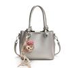 Bolso de Cubo de Alta Gama con Patrón Lichi para Mujer 2025 Nueva Llegada Portátil Bolso Cesta de Verduras Bolso Bandolera Cruzado de Moda para Combinar con Todo