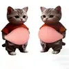 Lindo Adhesivo 3D de Barriga de Perro, Tope de Puerta Suave de Silicona, Protector Anticolisión para Hogar y Coche