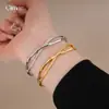Pulseira Cruz de Bambu com Zircônia Banho de Ouro Real 18K Estilo Chinês Novo, Pulseira de Luxo Leve de Alta Qualidade, Joia de Mão Retrô Criativa