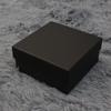 Caja de regalo spot directa de fábrica tapa cielo y tierra caja de piel de vaca cartón de tarjeta negra caja de regalo caja rectangular extragrande