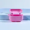 Funda Protectora Popular Transfronteriza para AirPods de Tercera y Cuarta Generación Funda para Auriculares Inalámbricos Bluetooth Apple Funda de Silicona para Auriculares de Color Puro
