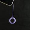 Anillo para teléfono móvil antiguo tejido a mano corto colgante de memoria USB llavero cuerda de paracaídas colgante de abanico adornos anti-pérdida venta al por mayor