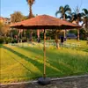 Guarda-sol de Palha para Exterior, Guarda-sol para Pátio de Pousada/Vila, Guarda-sol de Jardim e Praia, Guarda-sol de Palha, Guarda-sol de Varanda para Sol, Proteção Solar e Isolamento Térmico