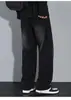 Nuevos Jeans de Verano 2026 para Hombre, Pantalones Largos Casuales de Moda Estilo Americano, Pantalones Delgados de Pierna Ancha Rectos de Seda Hielo para Hombre