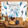 Tapiz Estilo Ins Transfronterizo Atmósfera Colgante Tela de Fondo Tela de Pared Decorativa Arreglo de Cabecera para Habitación Dormitorio Sentido Avanzado
