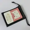 Bolsa de Empaque Profesional para Auriculares al por Mayor del Fabricante, Bolsa Impermeable de PU, Bolsa de Almacenamiento para Cable de Datos Bluetooth, Bolsa Negra de PU de Alta Gama