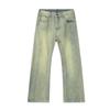 MTLCLOTHES Roupa Masculina 2024 Verão Novo Retrô Lavado Antigo Duffian Shuai vibe Micro La Jeans Tendência