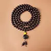 Atacado Sandália de Sangue Sândalo Africano Folha Pequena Sândalo Vermelho Contas Budistas, Vários Estilos e Especificações, Pulseiras Estilo Étnico, Contas de Rosário