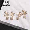 Fábrica vende DIY tocado de novia Hanfu antiguo, zapatos, pendientes, collar, ropa, chapado que conserva el color, accesorios de perlas y diamantes
