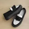 Zapatos Planos Retro Ingleses Punta Redonda Suela Gruesa Mocasines sin Cordones Flecos Costura Zapatos Casuales para Hombre X519