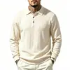 Suéter de Tricô Popular Pulôver para Homens, Primavera e Outono 2026, Suéter Casual Solto da Moda com Gola Reversível